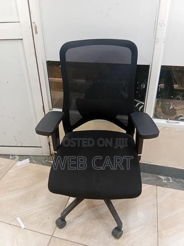 Black Ergonomic Mesh Office Chair - main view