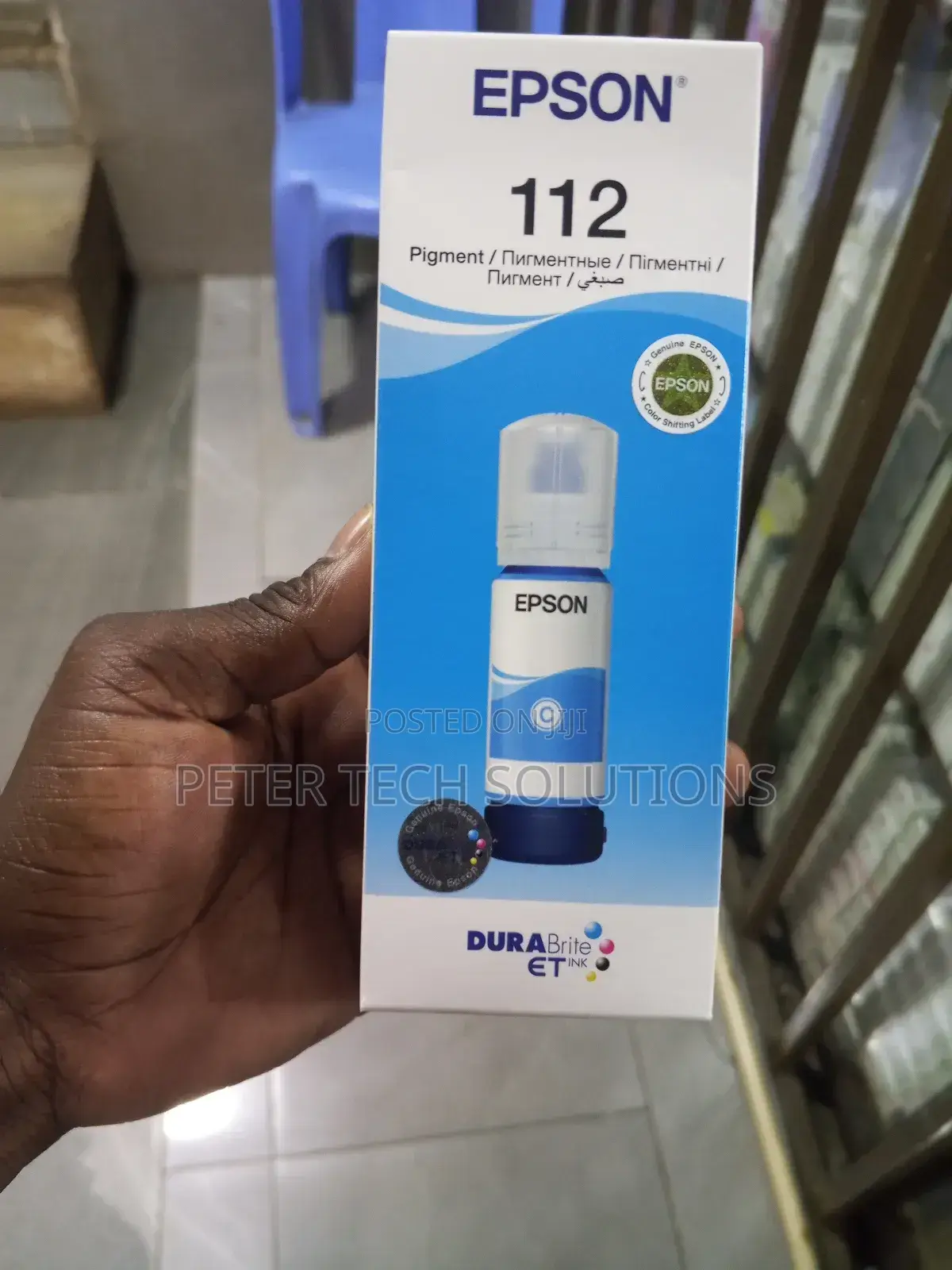 Epson Ink 112 Cyan Original Available