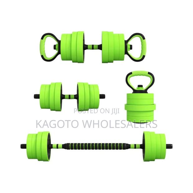 Blue 30kgs 6in1 Dumbell - main view