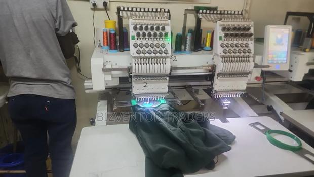 2 Head 12 Needle Automatic Embroidery Machine - main view
