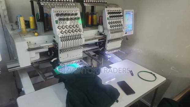 2 Head 12 Needle Automatic Embroidery Machine - thumbnail 2