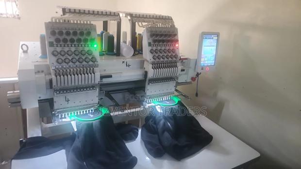 2 Head 12 Needle Automatic Embroidery Machine - thumbnail 3
