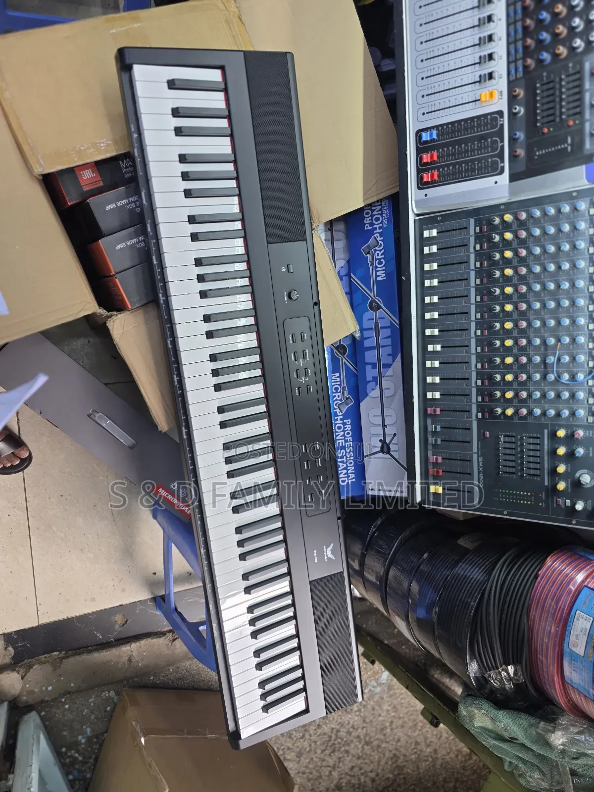 Angelete XTS-100 88 Keys Digital Piano Keyboard