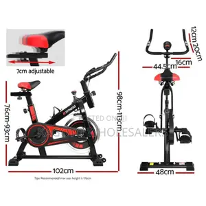 Red Spinning Bike