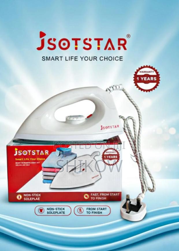 Js 201 Electric Iron – Smooth Pressing Power - main view