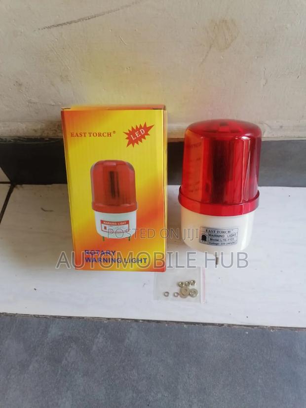 Led Rotary Warning Strobe Light 220v-240v – Safety Alert Signal - thumbnail 2