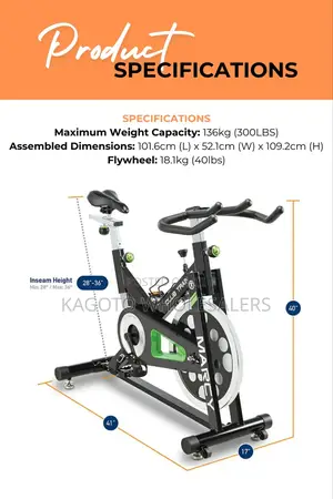 Spinning Bike. New