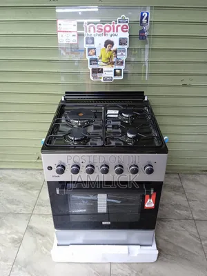 Mika Standing Cooker – 60×60 Cm, 3 Gas + 1 Rapid Hot Plate - Sw
