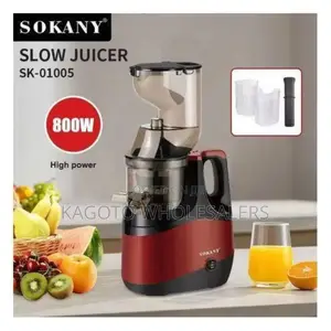 Complete Sokany Slow Juicer