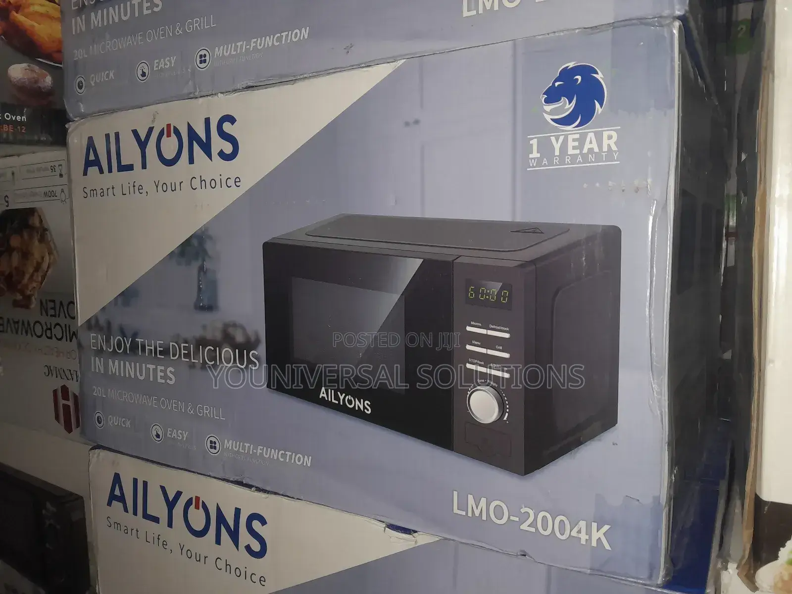 Ailyons 20 Litres Microwave With Grill