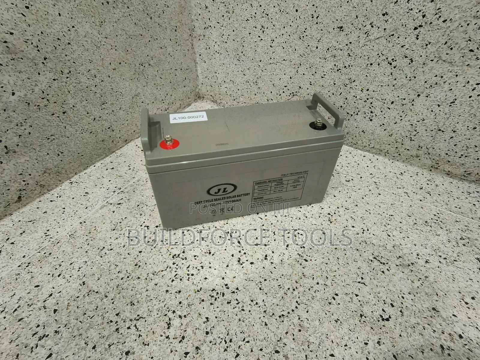 Solar Battery Deep Cycle Sealedjl-100 12v