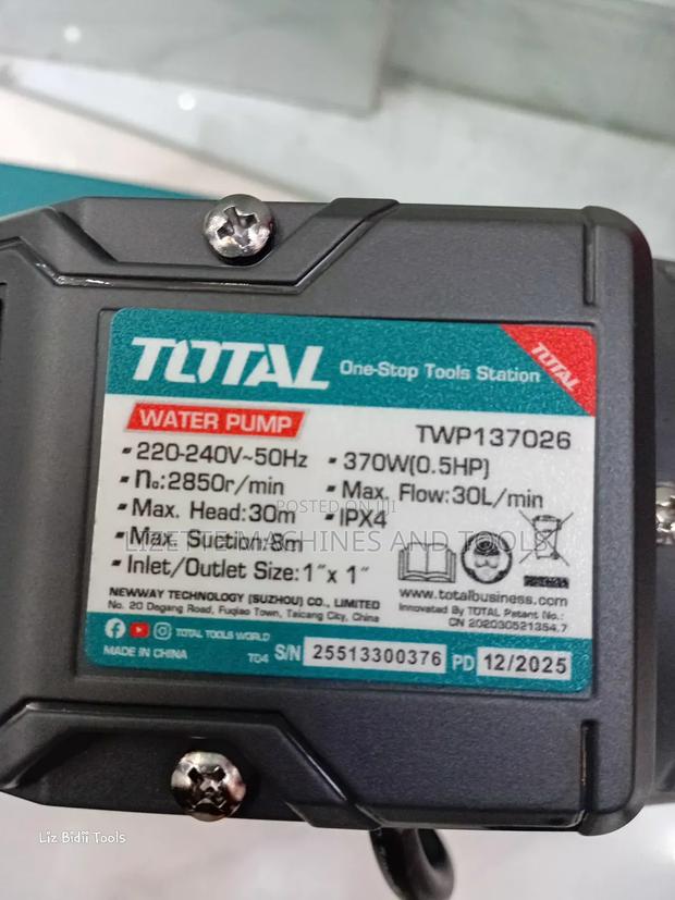 Total 0.5hp Surface Booster Pump - thumbnail 4