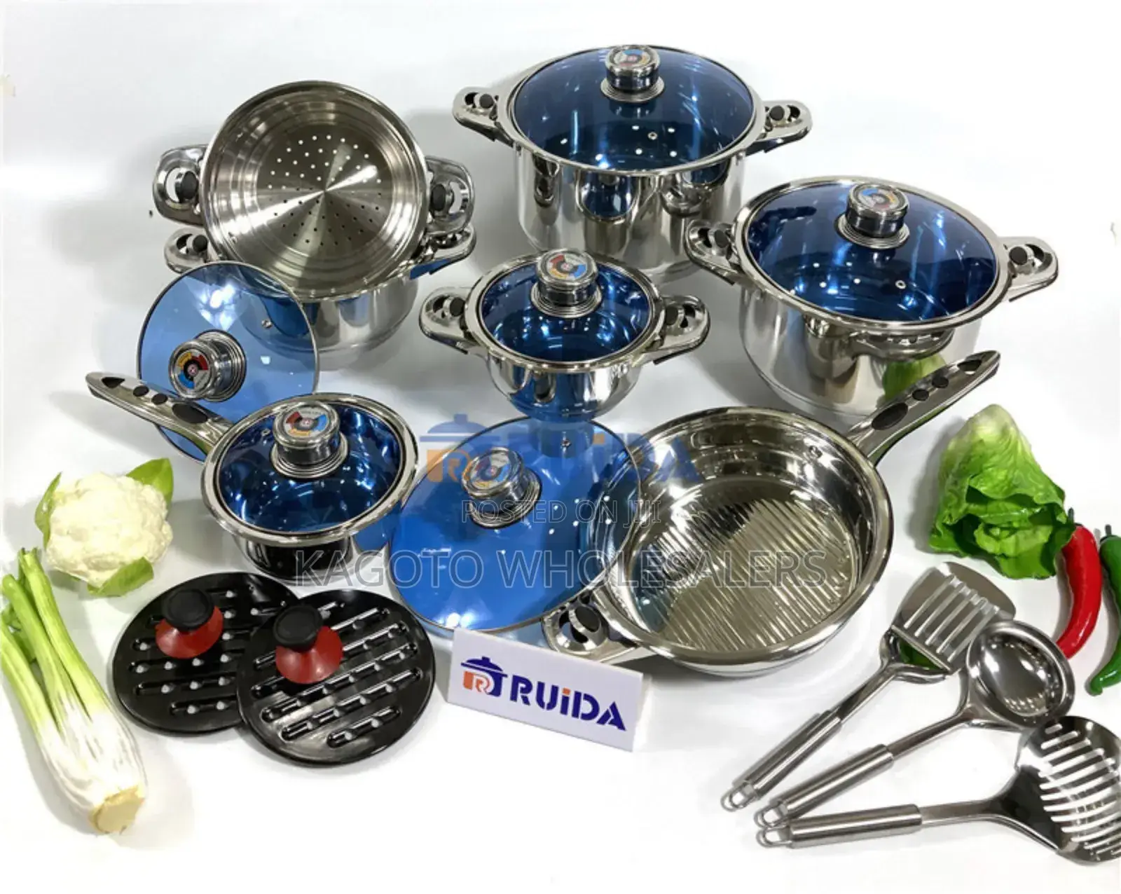Marwa 30pcs Cookwares