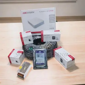 Hikvision 4 Turbo 2mp 1080p CCTV Camera System With Cloud Backup