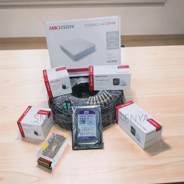Hikvision 4 Turbo 2mp 1080p CCTV Camera System With Cloud Backup