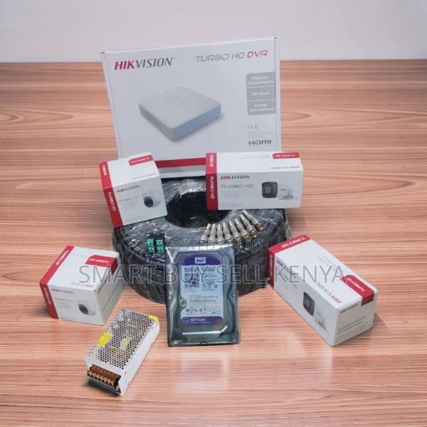 Hikvision 4 Turbo 2mp CCTV Camera System With Easy Installation