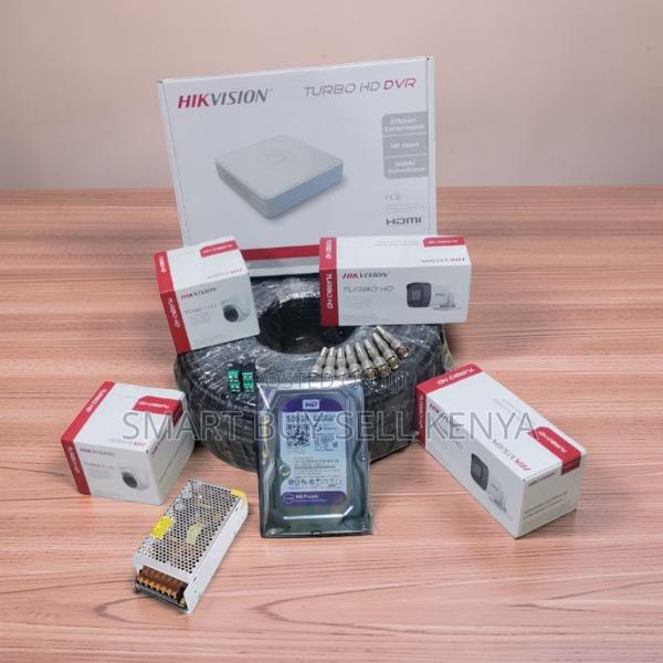 Hikvision 4 Turbo 1080p Hd CCTV System With Night Vision Leds
