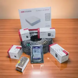 Hikvision 4 Turbo 2mp Hd CCTV Camera System for Indoor Outdoor Use