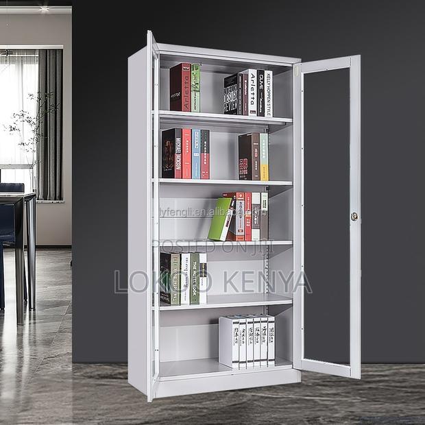 Office Cabinet ; Full Glass Two Door Cabinet - thumbnail 18