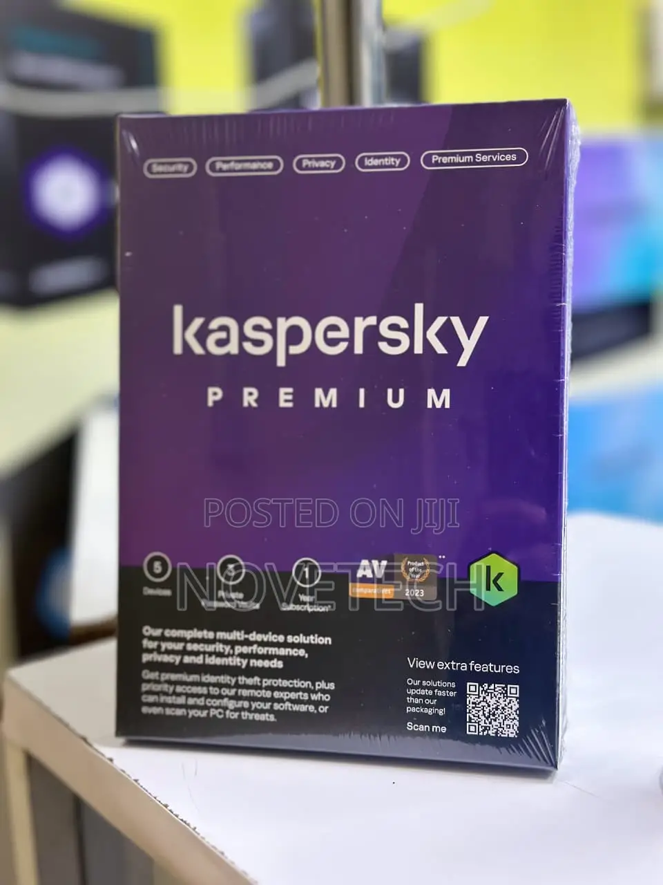 Kaspersky Premium Total Security | 5 Devices | 1 Year Subscription