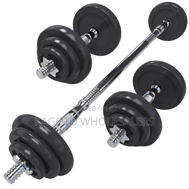 50kgs Dumbells Sets. + Barbel