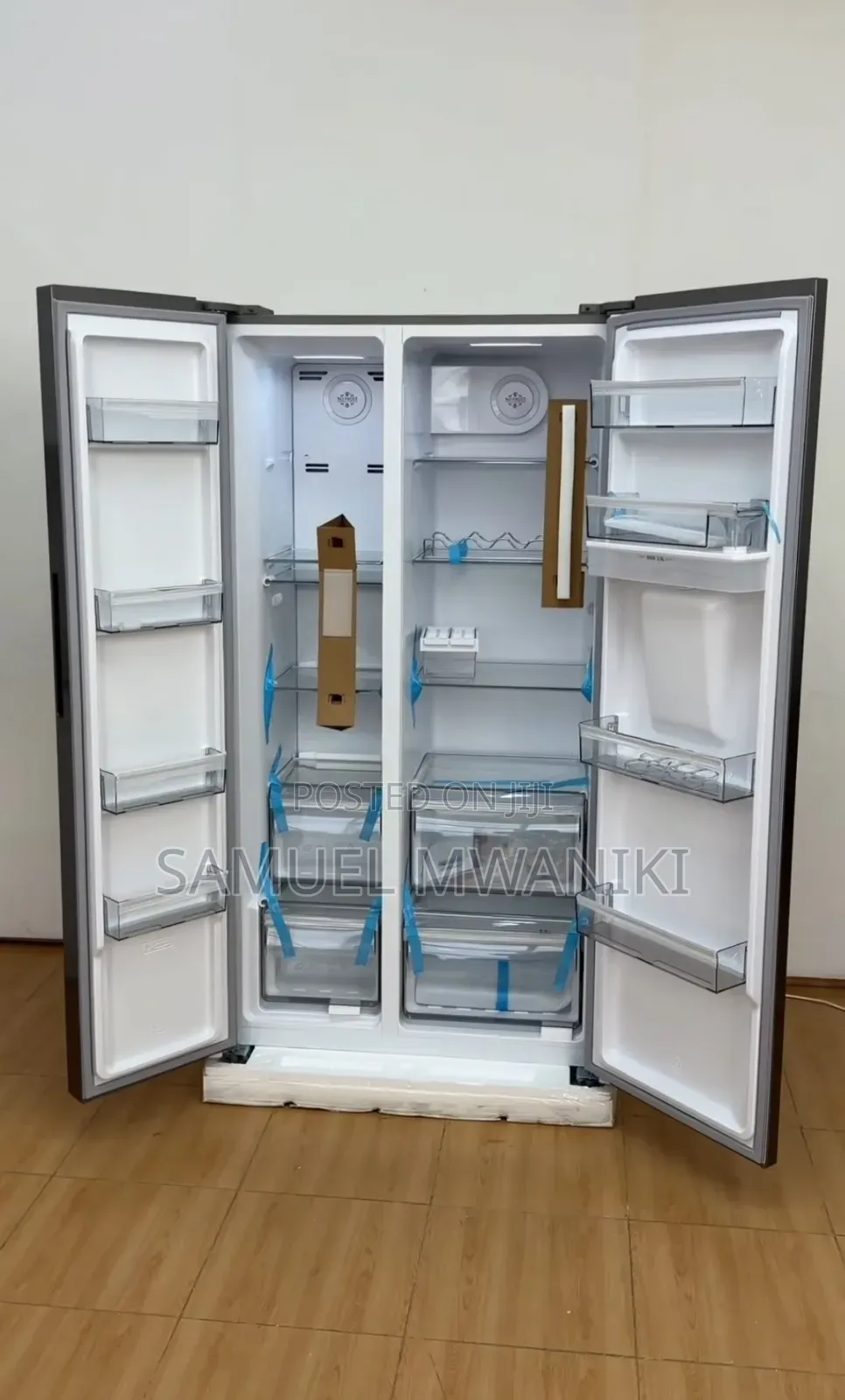 Mika Fridge 2 Door Side by Side No Frost 529l Inverter Compressor