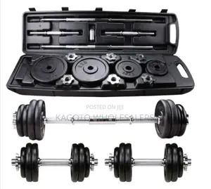 50kgs Dumbells Sets. + Barbel