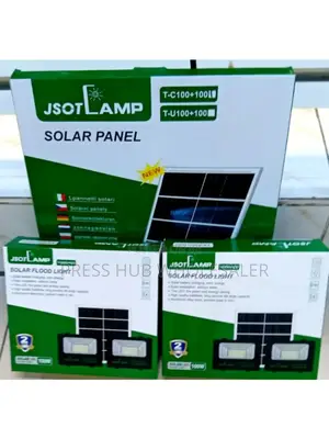 Jsot Solar Flood Light Kit * 