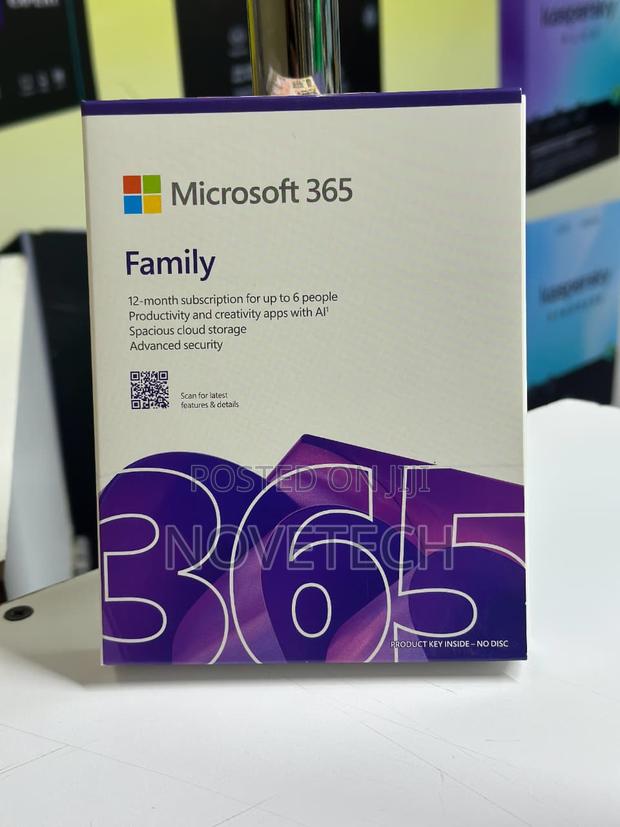Microsoft 365 Family | 12-month Subscription | Up To 6 People
