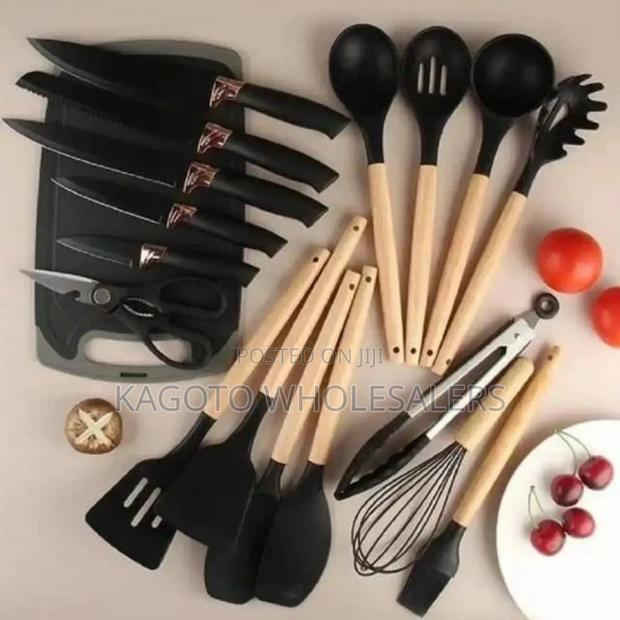 19pcs Silicone Spoons