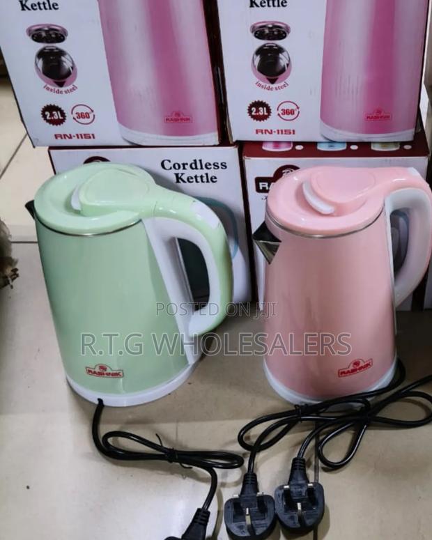 Rashnik 2.3 L Plastic Cordless Electric Kettle