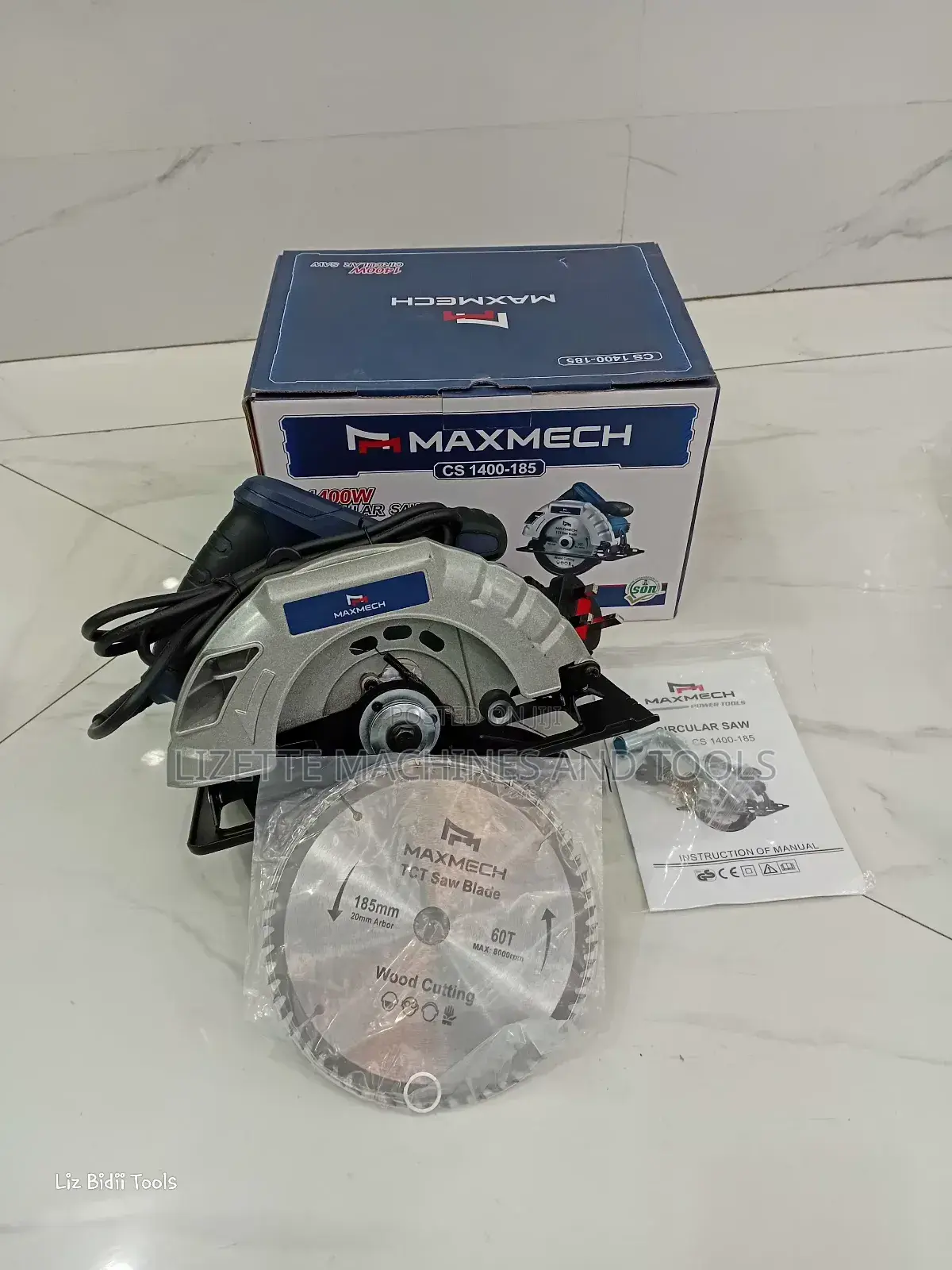 Maxmech 1400w Circular Saw 5500rpm