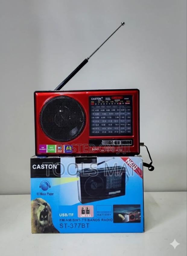 Caston St-377bt Portable Am/Fm/Sw 9 Band Radio Bluetooth Usb/Tf