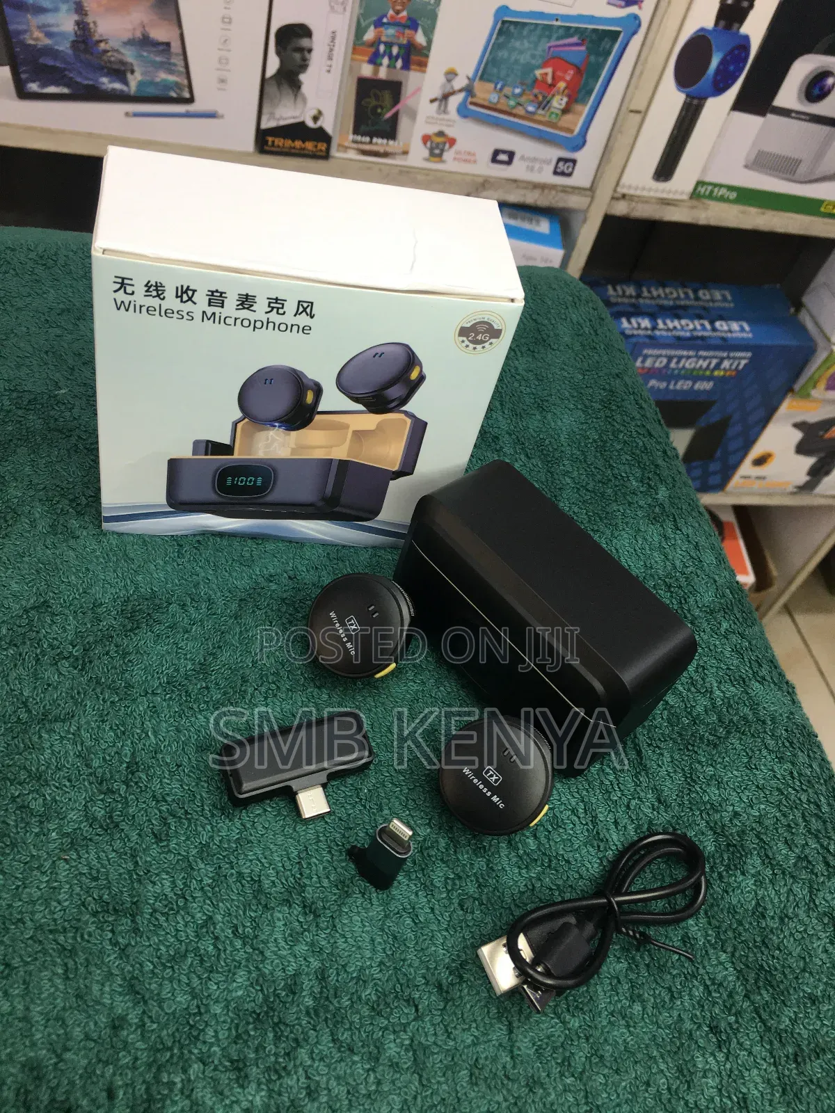 Dual Magnetic Wireless Microphone