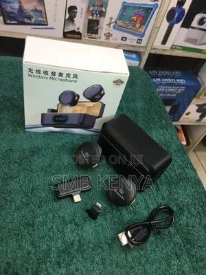 Dual Magnetic Wireless Microphone