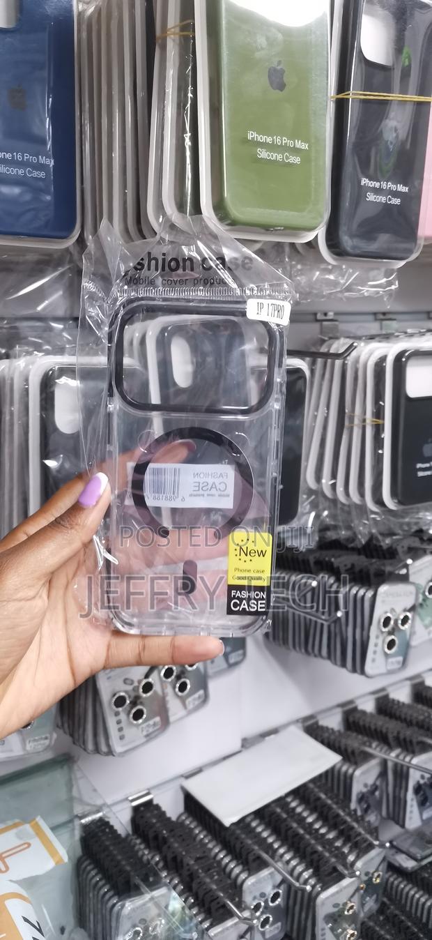 Speco Clear Magsafe Compatible Case for iPhone 17 Pro -Black - main view