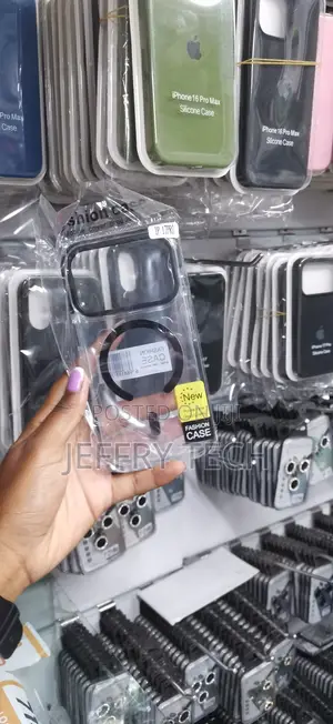 Speco Clear Magsafe Compatible Case for iPhone 17 Pro -Black