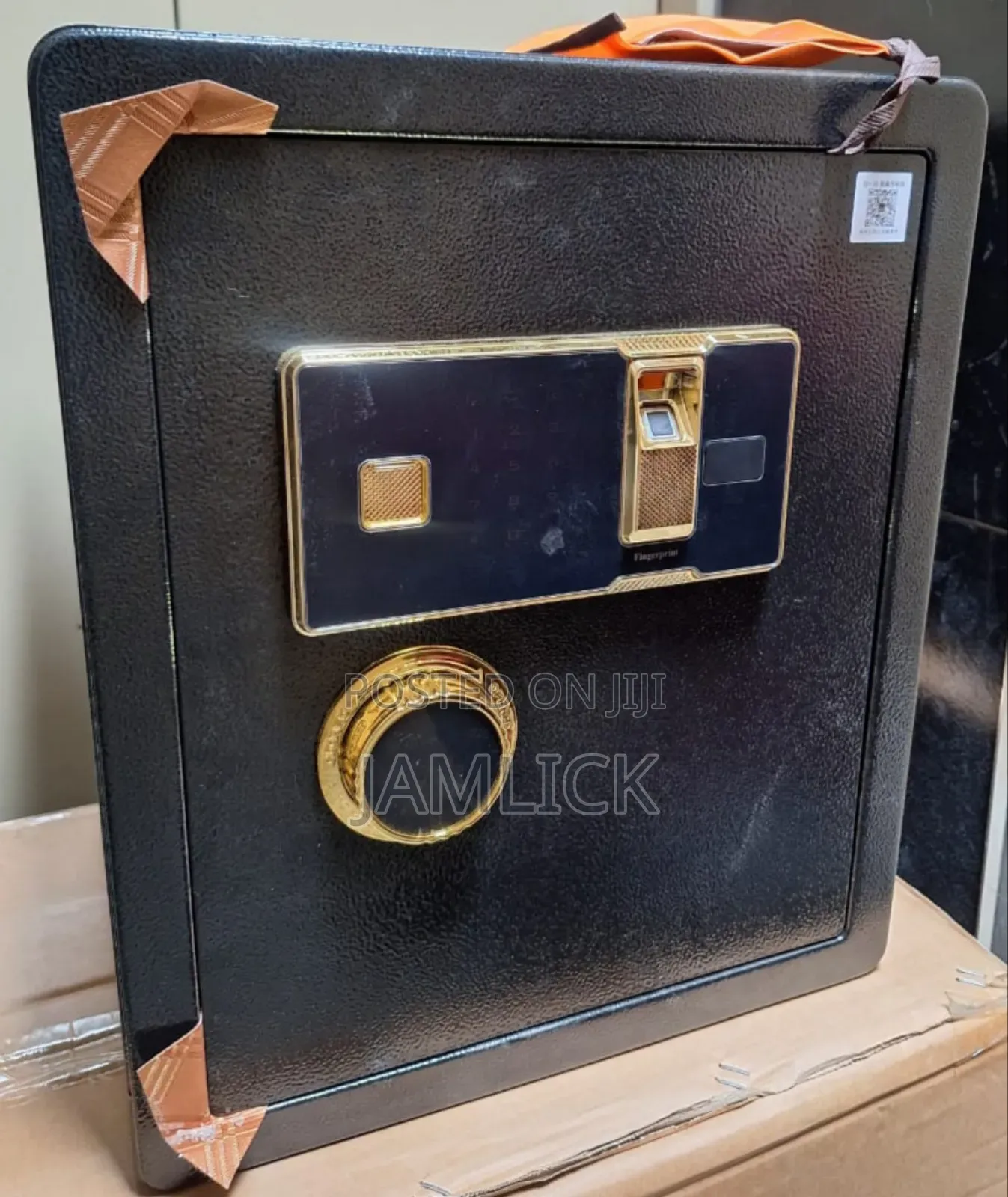 Black Biometric Safe –Gn