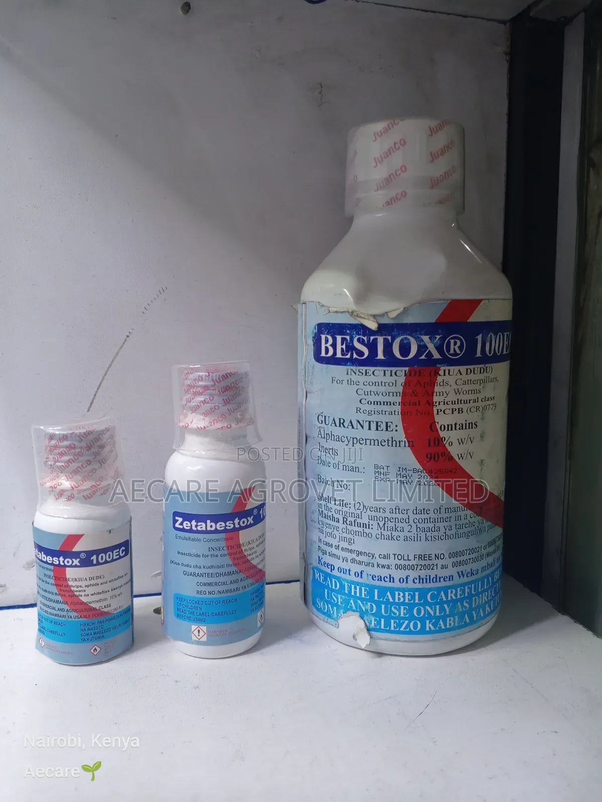 Zetabestox / Bestox Insecticide 100ec. 50ml, 100ml, 1litre