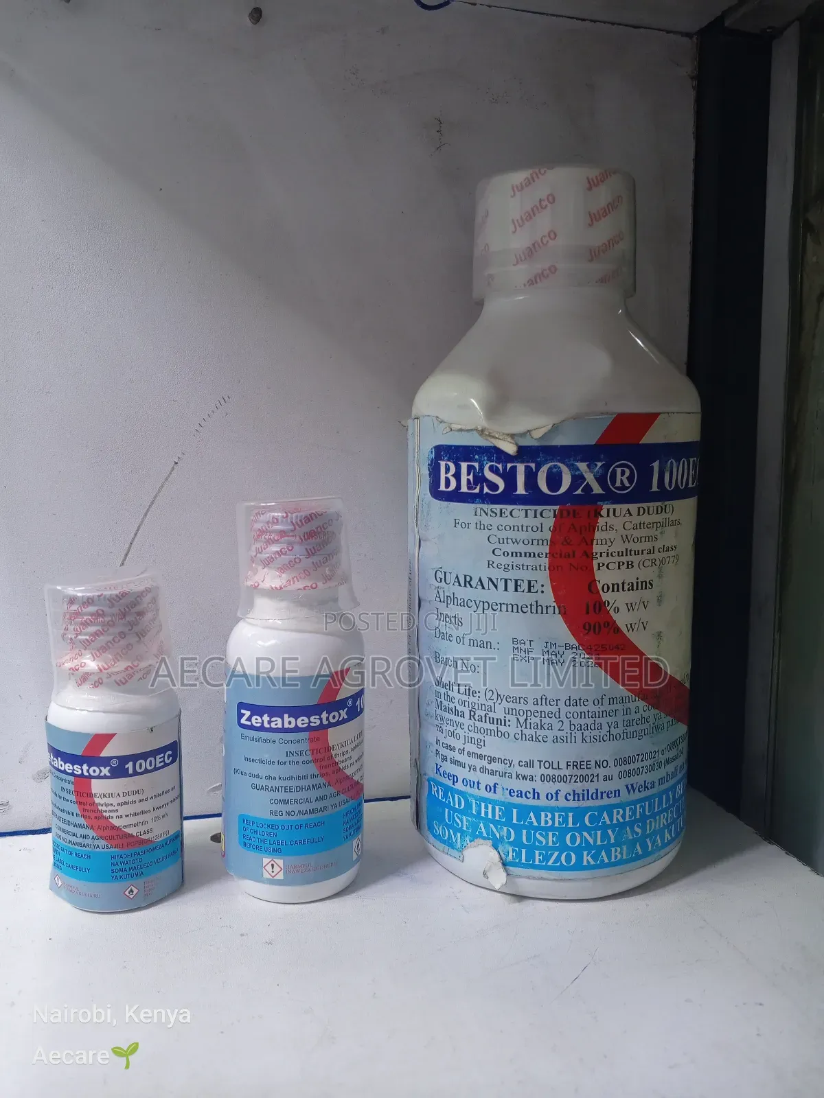 Zetabestox / Bestox Insecticide 100ec. 50ml, 100ml, 1litre