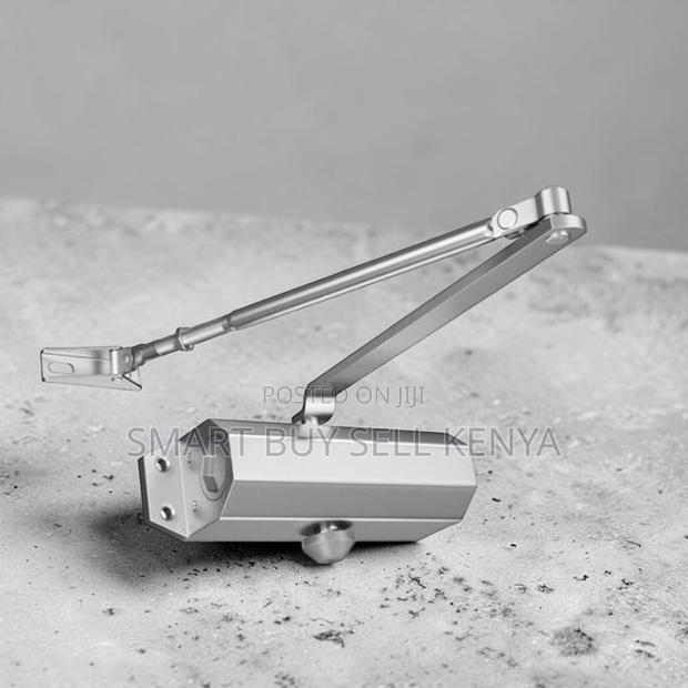 Silver Painting Body Automatic Adjustable Hydraulic Door Close Closer - main view