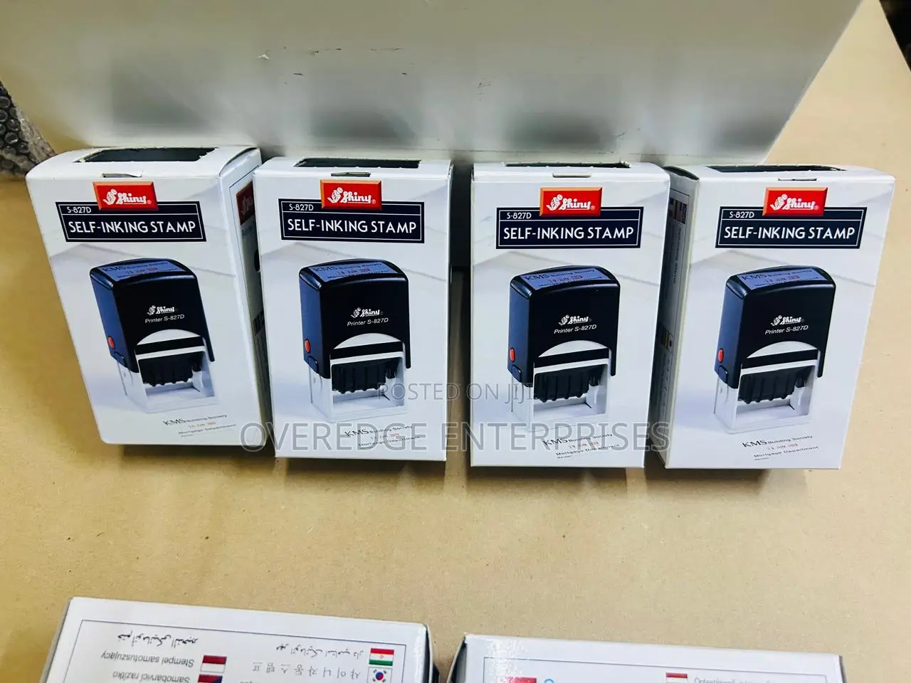 Durable Stamps<<Embossers Available