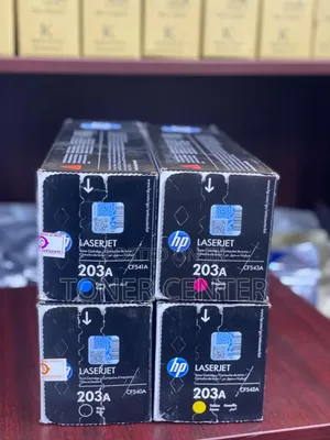 Hp Color Laserjet Pro M254dw Toner Hp 203a(Cf540a) Yields Upto 1,500