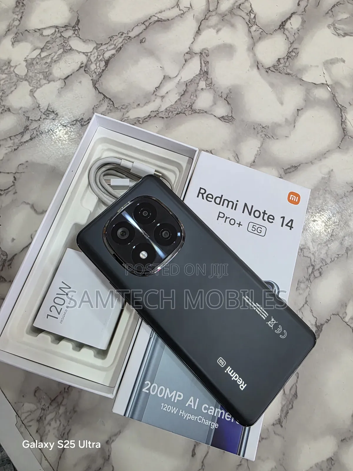 Xiaomi Redmi Note 14 Pro+ 5G 256 GB Black