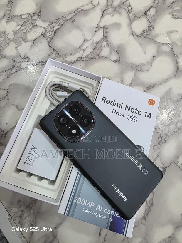 Xiaomi Redmi Note 14 Pro+ 5G 256 GB Black - thumbnail 2