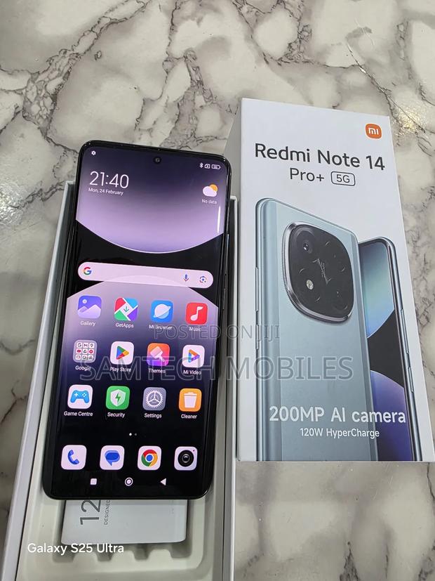 Xiaomi Redmi Note 14 Pro+ 5G 256 GB Black - thumbnail 3