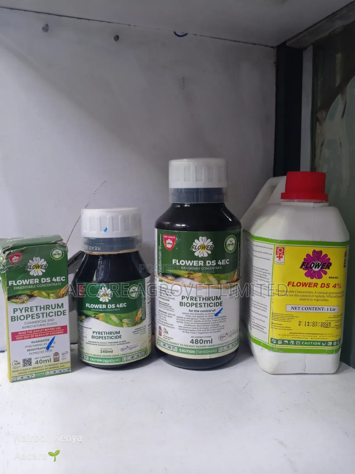 Flower Ds 4ec Insecticide 40ml,80ml, 240ml, 500ml, 1litre