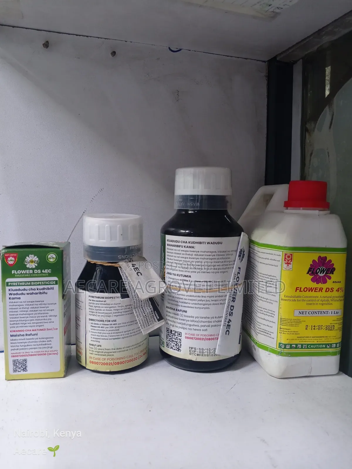 Flower Ds 4ec Insecticide 40ml,80ml, 240ml, 500ml, 1litre