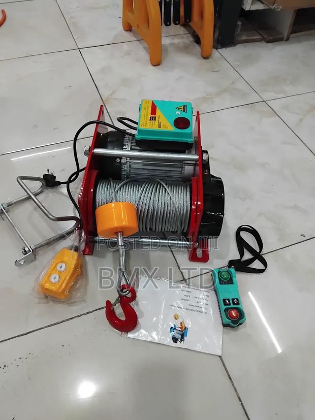 Electric Construction Hoist Heavy Duty 1000kg