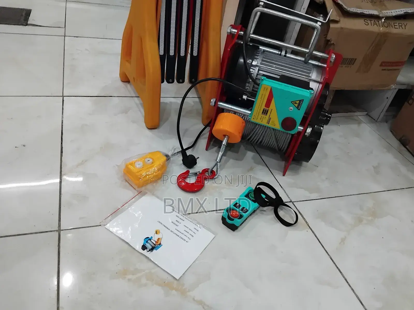Heavy Duty Electric Wire Rope Winch Hoist